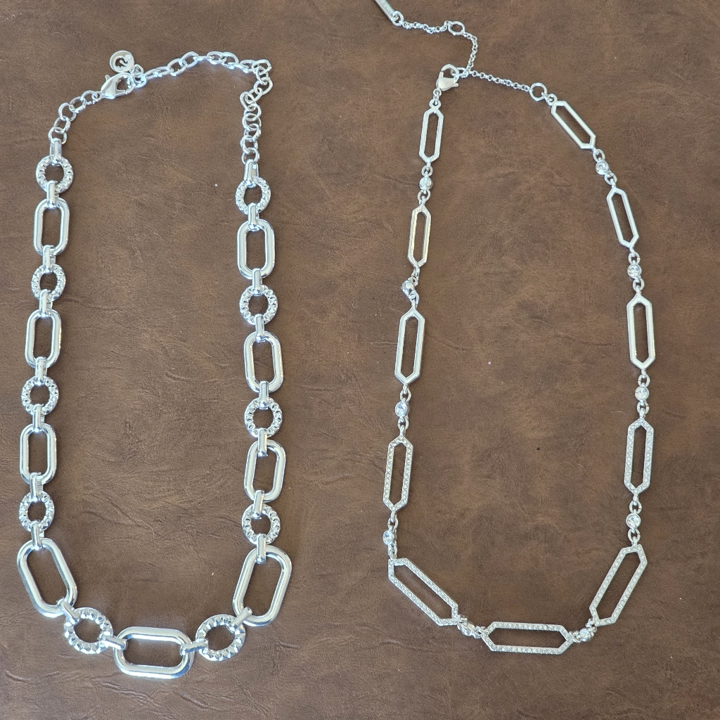 Chain Link Style Necklace Bundle 10$